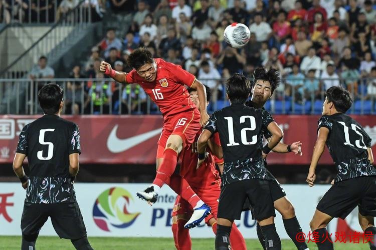 曲折战局！中国U16男足惜败韩国，以3比4获和平杯季军