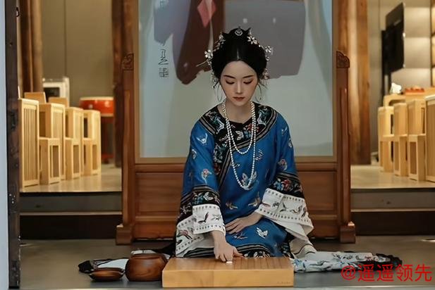 非遗的梦幻联动 俞俐均三条簪造型闪耀纹枰